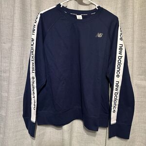 New Balance Cropped Crewneck Sweater